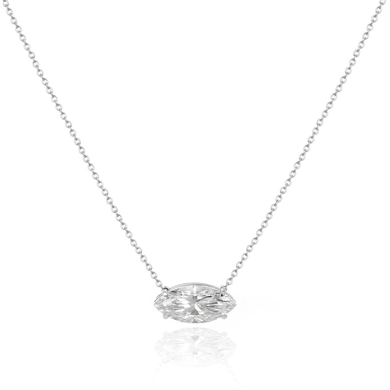 Colar Pingente Marquise — 7.18 ct
