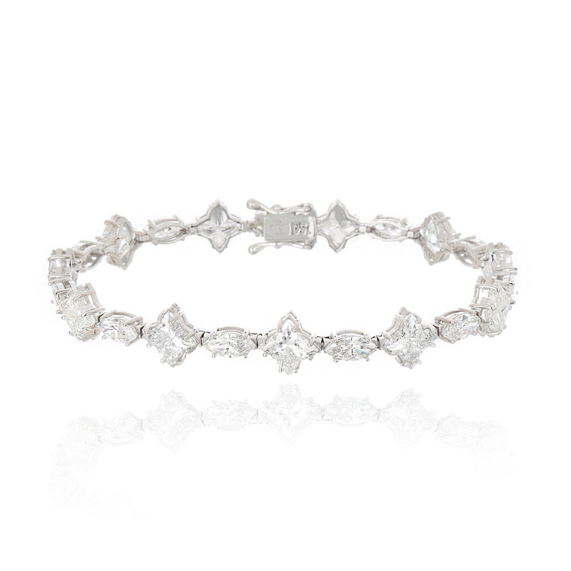 Pulseira Lv/Marquise — 14.30 ct