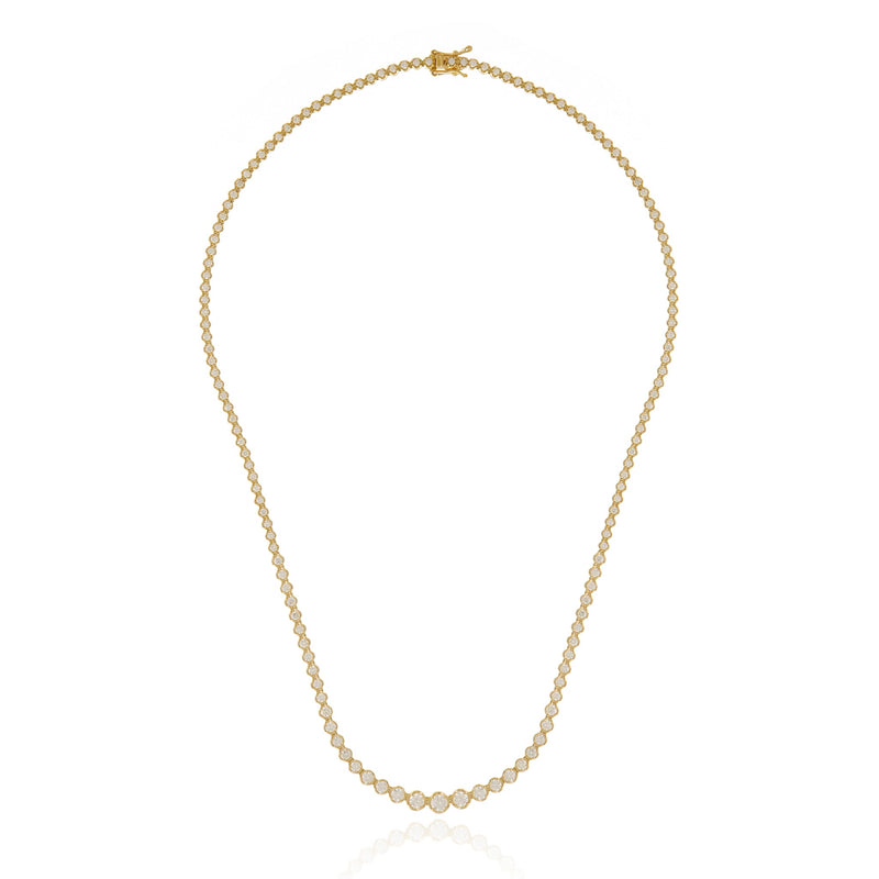 Riviera Round Dourada — 3.6 ct